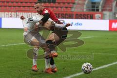 3. Fußball-Liga - Saison 2020/2021 - FC Ingolstadt 04 - FC Viktoria Köln - Fatih Kaya (#9,FCI)  - Foto: Meyer Jürgen