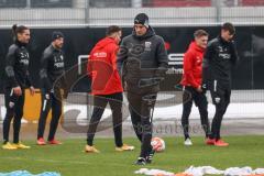 2.BL; FC Ingolstadt 04 - Training, neuer Cheftrainer Rüdiger Rehm, Pressekonferenz, Cheftrainer Rüdiger Rehm (FCI) leitet erstes Training