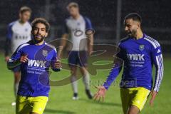 2023_11_17 - Kreisklasse - Saison 2023/24 - TSV Etting - TSV Ing. Nord - Abderahim Zerbane blau Ingolstadt Nord -  - mit dem 0:1 Führungstreffer - jubel - Foto: Meyer Jürgen