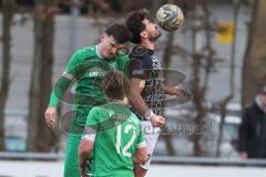 Bezirksliga - Saison 2024/25 - FC Gerolfing - FC Fatih Ingolstadt - Oliver Stanisavovski (Nr.5 - FC Gerolfing) - Ugur Genc (Nr.77 - FC Fatih) - Foto: Meyer Jürgen