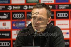 3. Liga; FC Ingolstadt 04 - Borussia Dortmund II; Pressekonferenz Cheftrainer Christian Preußer (BVB2)