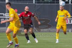 Freundschaftsspiel - Saison 2022/2023 - FC Ingolstadt 04 -  SpVgg Bayreuth - Nico Antonitsch (Nr.5 - FCI) - Tim Latteier (Nr.22 - SpVgg Bayreuth) - Foto: Meyer Jürgen