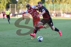 Testspiel; FC Ingolstadt 04 - FSV Zwickau; Jannik Mause (7, FCI) Zweikampf Kampf um den Ball
