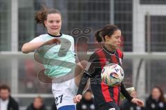 2. Bundesliga Frauen - Saison 2025/26 - FC Ingolstadt 04 Frauen - SG Andernach - Annika Kömm (Nr.25 - FC Ingolstadt Frauen I) - Müller Malou grün Andernach  - Foto: Meyer Jürgen