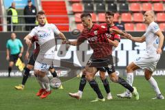 3.Liga - Saison 2022/2023 - FC Ingolstadt 04 -  SV Meppen - Visar Musliu (Nr.16 - FCI) - Foto: Meyer Jürgen