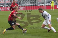 3.Liga - Saison 2022/2023 - SV 07 Elversberg - FC Ingolstadt 04 - Tobias Bech (Nr.11 - FCI) - Foto: Meyer Jürgen