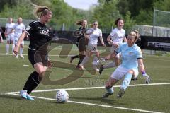 2. Fußball-Liga - Frauen - Saison 2022/2023 - FC Ingolstadt 04 -  SG 99 Andernach - Lisa Ebert (Nr.10 - FCI Frauen) - Van der Laan Torwart Andernach - Foto: Meyer Jürgen