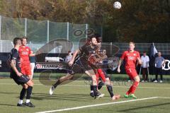 Bayernliga Süd - Saison 2022/2023 - FC Ingolstadt 04 -  TSV 1882 Landsberg - Nduka Donald (Nr.4 - Fc Ingolstadt 04 II) - Schmeiser Sebastian #30 Landsberg - Foto: Meyer Jürgen