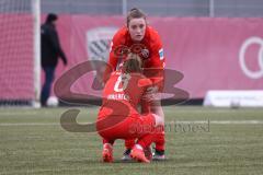 2. Fußball-Liga - Frauen - Saison 2022/2023 - FC Ingolstadt 04 - VFL Wolfsburg II - Alina Mailbeck (Nr.8 - FCI Frauen) enttäuscht nach dem Spiel - Foto: Meyer Jürgen