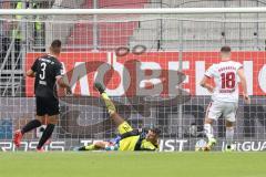 2.BL; FC Ingolstadt 04 - 1. FC Nürnberg - safe, Torwart Fabijan Buntic (24, FCI) Borkowski Dennis (18 , 1.FCN) Dominik Franke (3 FCI) Schäffler Manuel (9 , 1.FCN)