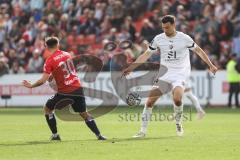 3. Liga; SpVgg Unterhaching - FC Ingolstadt 04; Lukas Fröde (34, FCI) Skarlatidis Simon (30 SpVgg)