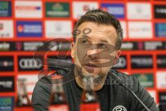 3. Liga; FC Ingolstadt 04 - Rot-Weiss Essen; Pressekonferenz Cheftrainer Christoph Dabrowski (RWE)