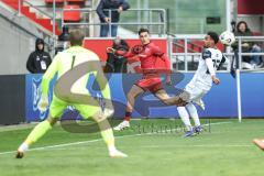 3. Liga; FC Ingolstadt 04 - SV Waldhof Mannheim; Emre Gül (5, FCI) Ba Sanoussy (25 SVWM) Torwart Nijhuis Thijmen (1 SVWM)