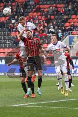 3. Liga; FC Ingolstadt 04 - VfL Osnabrück; Pascal Testroet (37, FCI) Tesche Robert (8 VfL)