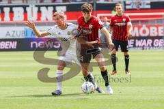 3.Liga - Saison 2022/2023 - FC Ingolstadt 04 -  1. FC Saarbrücken - Röhl Merlin (Nr.34 - FCI) - Foto: Meyer Jürgen