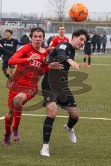 A-Junioren - Bundesliga Süd Fc Ingolstadt 04 - SC Freiburg -  Causevic Benjamin (Nr.10 - FC Ingolstadt A-Jugend)  - Schopper David schwarz Freiburg - Foto: Meyer Jürgen