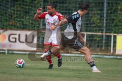 Kreisliga- Saison Saison 2026/27 - SV Türkisch Ingolstadt - TSV Ober./Unterhaunstadt -  Osman Tarik Camdal weiss Türkisch - Foto: Meyer Jürgen