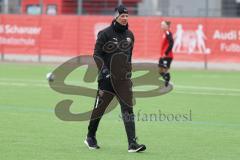 2024_2_10 - 2. Bundesliga Frauen - Saison 2023/24 - Freundschaftsspiel - FC Ingolstadt 04 Frauen - Schwaben Augsburg - CO-Trainer Thorsten Splieth (FC Ingolstadt Frauen) - XXXXX - Foto: Meyer Jürgen