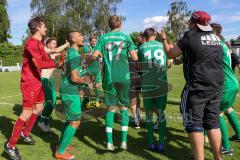 Kreisliga - TSV Baar Ebenhausen - TSV Gaimersheim - Jubel bei den Gaimersheimern zum erreichen der Relegation - Foto: Jürgen Meyer