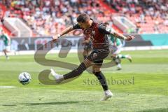 3. Liga; FC Ingolstadt 04 - VfB Lübeck; Pascal Testroet (37, FCI)