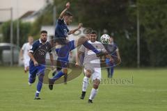 Kreisklasse - Saison 2023/2024 - TSV Großmehring - SV Buxheim - Michael Kaps blau Großmehring - Alex Libeg weiß Buxheim - Foto: Meyer Jürgen