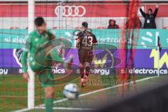 3. Liga; FC Ingolstadt 04 - 
SV Sandhausen; Tor Jubel Treffer Felix Keidel (43, FCI) 4:0