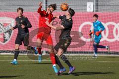 A - Junioren Bundesliga Süd/Südwest -  Saison 2021/2022 - FC Ingolstadt 04 - FC Bayern München - Hoti Valentin (#6 FCI) - Foto: Meyer Jürgen