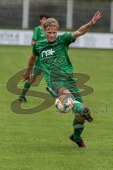 BZL - Oberbayern Nord - SV Manching - VFB Eichstätt II - Rainer Meisinger (#19 Manching) grün - Foto: Jürgen Meyer