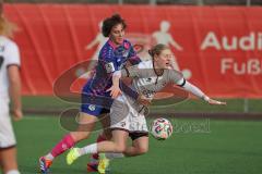 2. Bundesliga Frauen - Saison 2025/26 - FC Ingolstadt 04 Frauen - FSV Mainz - Nina Penzkofer (Nr.29 - FC Ingolstadt Frauen I) - Donner Anna blau Mainz - Foto: Meyer Jürgen