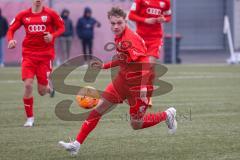 A-Junioren - Bundesliga Süd Fc Ingolstadt 04 - SC Freiburg - Schwarzensteiner Benedikt (Nr.18 - FC Ingolstadt A-Jugend) -  Foto: Meyer Jürgen