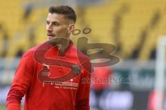 3. Liga - Dynamo Dresden - FC Ingolstadt 04 - Stefan Kutschke (30, FCI) vor dem Spiel