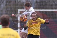 AUDI - Schanzer Amateur Cup - Halbfinale 2 - Saison 2024/25 - TSV Lichtenau - SV Hundszell - Peer Wittmer gelb Lichtenau - David Weixler weiss Hundszell - Foto: Meyer Jürgen