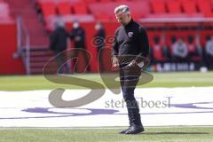 3. Liga - FC Ingolstadt 04 - 1. FC Saarbrücken - Cheftrainer Tomas Oral (FCI) nachdenklich