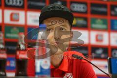 2. Fußball-Liga - Pressekonferenz - Vorstellung Cheftrainer Roberto Pätzold und Manager Profifußball Malte Metzelder - Saison 2021/2022 - FC Ingolstadt 04 - Cheftrainer FCI Roberto Pätzold - Foto: Meyer Jürgen