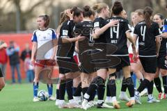 2. Bundesliga Frauen - Saison 2023/24 - FC Ingolstadt 04 Frauen - HSV Fr.1 - Anna-Lena Fritz (Nr.19 - FCI) schiesst den 2:2 Ausgleichstreffer - jubel - Foto: Meyer Jürgen