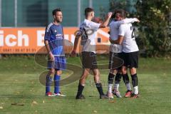 2023_10_28 - Kreisklasse - Saison 2023/24 - FC GW Ingolstadt - FC Arnsberg -  Der 3:0 Führungstreffer durch - Inan Düzgün weiss GW  Ing - jubel -  - XXXXX - Foto: Meyer Jürgen
