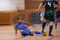 Hallenturnier Gaimersheim - Saison 2025/26 - TSV Gaimersheim - SV Hundszell - Maximilian Friebe blau Hundszell - XXXXX - Foto: Meyer Jürgen