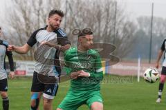 Bezirksliga - Saison 2025/26 - TSV Ober./Unterhaunstadt - FC Gerolfing - Nikola Kamenjasevic grau Ober./Unterhaunstadt -  - Donat Bashota (Nr.24 - FC Gerolfing) - Foto: Meyer Jürgen