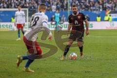 2.BL; Hamburger SV - FC Ingolstadt 04; Marc Stendera (10, FCI) Muheim Miro (28 HSV)