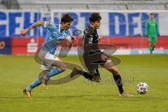 3. Liga - TSV 1860 München - FC Ingolstadt 04 - Merlin Röhl (34, FCI) Steinhart Phillipp (36, 1860)