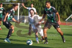Bezirksliga - Saison 2026/27- TSV Gaimersheim - FC Gerolfing - David Simm (Nr.7 - FC Gerolfing) - Nicolae Nechita (Nr.10 - TSV Gaimersheim) - Foto: Meyer Jürgen