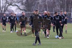 2.BL; FC Ingolstadt 04 - Trainingsstart nach Winterpause, Neuzugänge, Co-Trainer Thomas Karg (FCI) leitet das Training