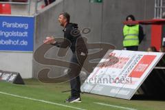 3.Liga - Saison 2022/2023 - FC Ingolstadt 04 -  MSV Duisburg - Cheftrainer Michael Köllner (FCI) - Foto: Meyer Jürgen