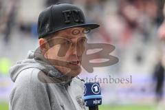 2.BL; FC St. Pauli - FC Ingolstadt 04, Niederlage 4:1, Cheftrainer Roberto Pätzold (FCI) im Interview
