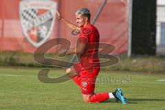 Bayernliga Süd - Saison 2021/2022 - FC Ingolstadt 04 II - Schwaben Augsburg - Rausch Thomas (#18 FCI) - Foto: Meyer Jürgen