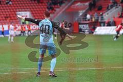3. Liga; FC Ingolstadt 04 - 
VfB Oldenburg; Torwart Markus Ponath (40, FCI)