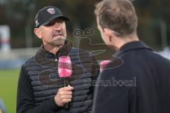 3. Liga; TSV Havelse - FC Ingolstadt 04; Interview nach dem Spiel 1:1 Cheftrainer Achim Beierlorzer (FCI)