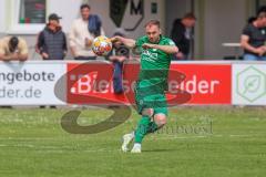 Landesliga - Saison 2024/25 - SV Manching - FC Kempten - Maximilian Eberwein (Nr.4 - SV Manching) - XXXXX - Foto: Meyer Jürgen