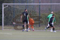 Bezirksliga - Saison 2025/26 - FC Fatih Ingolstadt - TSV 54 - DJK München - Der 1:2 Führungstreffer durch Ahmet Ünal schwarz München - jubel - TW Can Djedovic (Nr.22 - FC Fatih) - Sebastian Rutkowski (Nr.23 - FC Fatih) - Deniz Aydin (Nr.10 - FC Fatih) - F