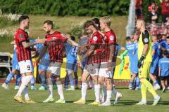 Toto-Pokal; Finale; FV Illertissen - FC Ingolstadt 04; Jeroen Krupa (48, FCI) vergibt den letzten Elfmeter und Illertissen wird Toto Pokal Sieger, Torwart Marius Funk (1, FCI) David Kopacz (29, FCI) Tobias Bech (11, FCI) Valmir Sulejmani Patrick Schmidt (